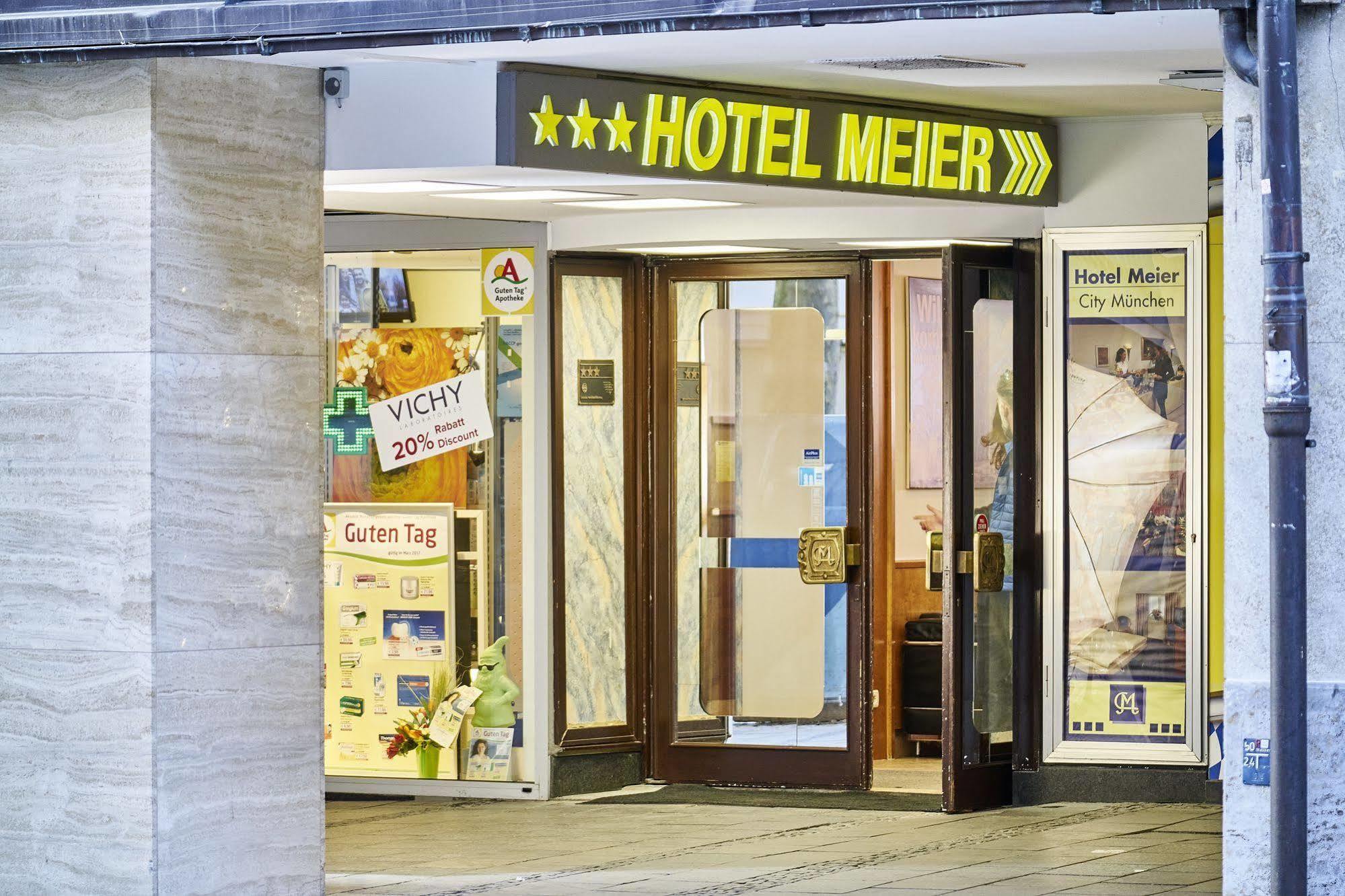 Hotel Meier City Muenchen Munique Exterior foto